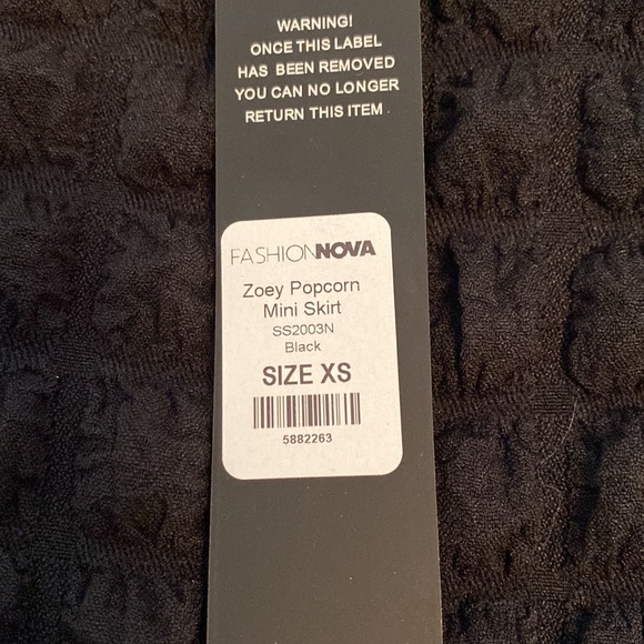 Fashion Nova Popcorn Mini Skirt - Picture 2 of 2